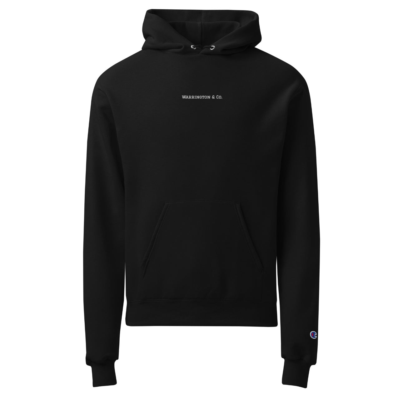 Warrington & Co. Champion Hooded Sweatshirt - Black